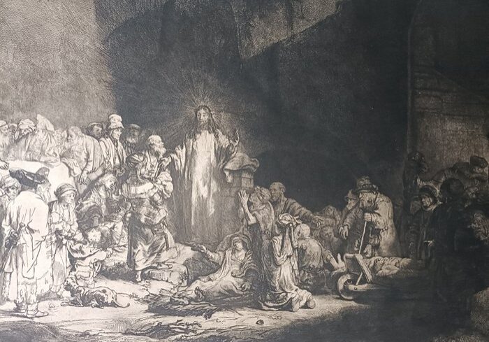 1.Rembrandt_JESUS heals