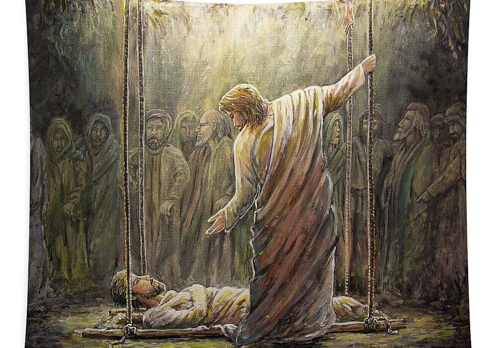 Aaron Spong - JESUS heals paralyzed man